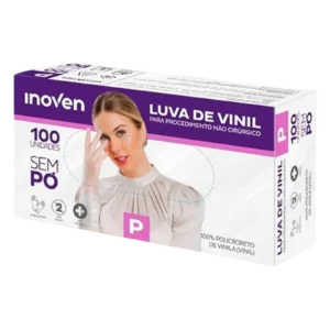 Luva de latex - Inoven c/ 100 un.