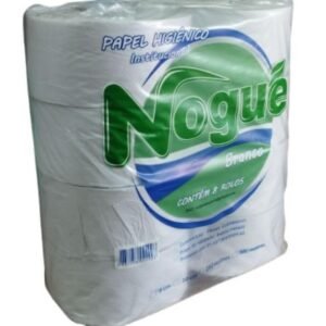 Papel higiênico Rolão NOG C/ 8 rolos de 300 m.