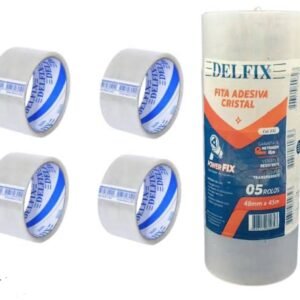 FITA CRISTAL DELFIX 48X100 M TRANSPARENTE