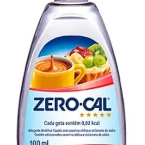 Adoçante Líquido Zero Cal 100 ml.