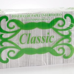 Toalhas de Papel Interfolhas Classic Branca c/ 1000 unid.